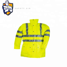 Compre una chaqueta de invierno de seguridad reflectante de alta visibilidad de seguridad